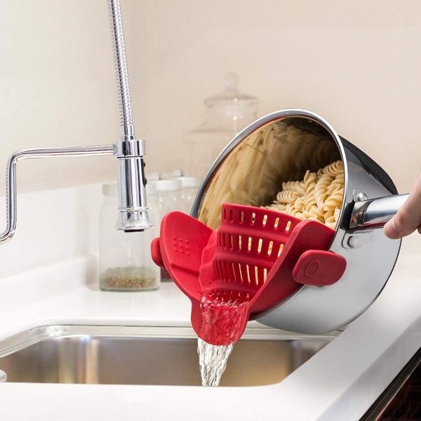 clip on strainer