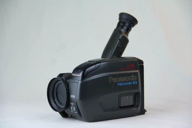 Camcorder to play home movies to record digitally