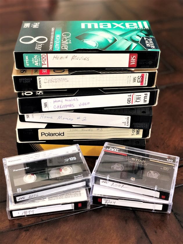 VHS tapes to DIY transfer to digital