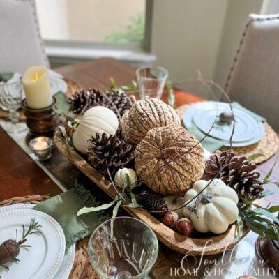 Five Easy Steps for a Fall Table