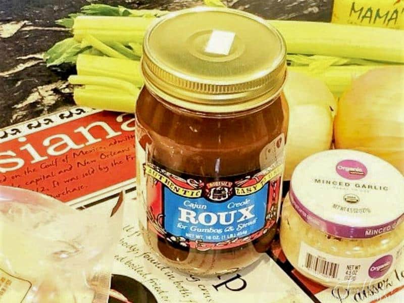 Jar of roux