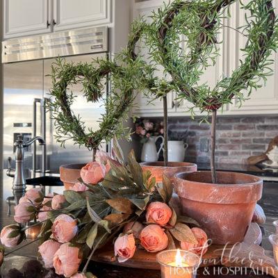 Valentine’s Day Heart Topiary