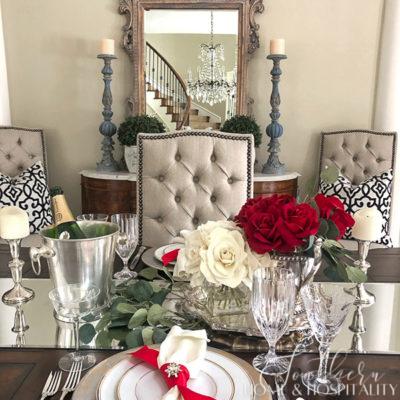 These Five Things You Already Own Make an Instant and Elegant Valentine’s Day Table
