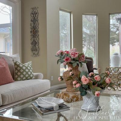 Nine Early Spring Decorating Ideas and Home Tour