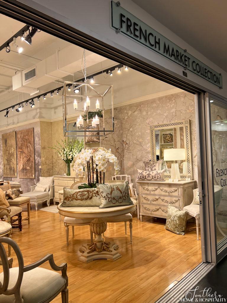 French Market Collection showroom at High Point Market