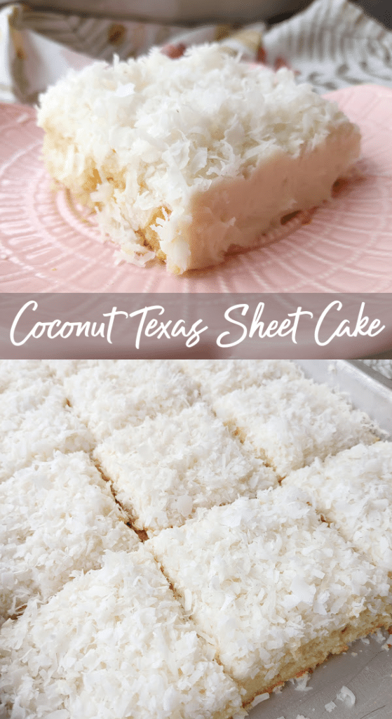 Coconut Texas Sheet Cake