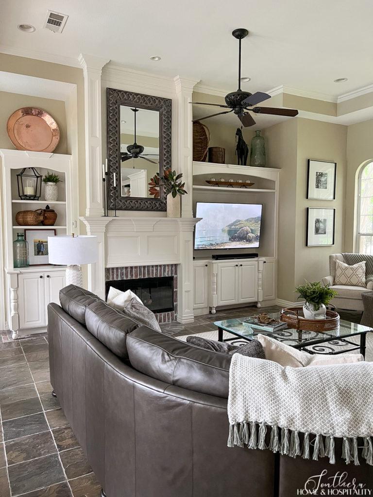 Southern traditional family room