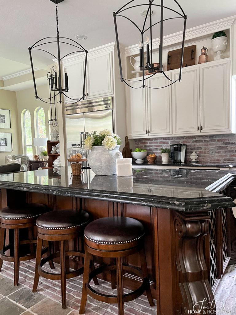 Modern French country kitchen