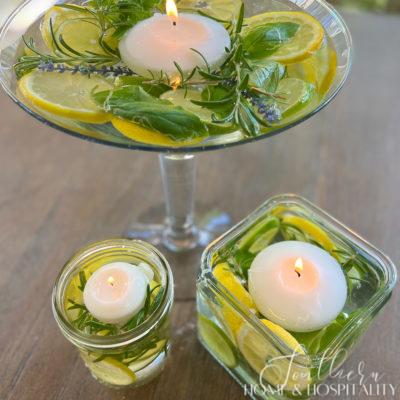 DIY Lovely Lemon and Herb Luminaries: A Heaven-Scent Mosquito Repellent