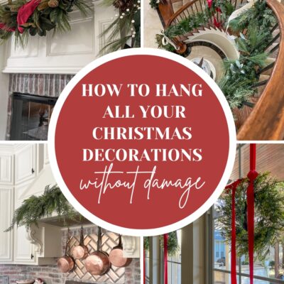 How to Hang All Your Christmas Decorations without Damage