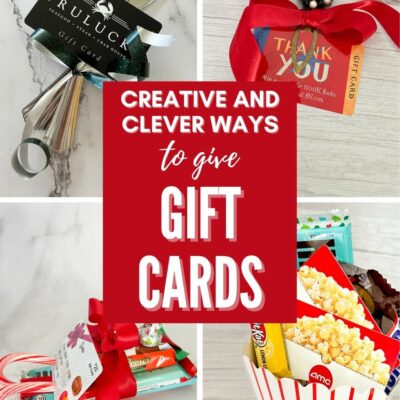 Creative and Fun Ways to Give Gift Cards