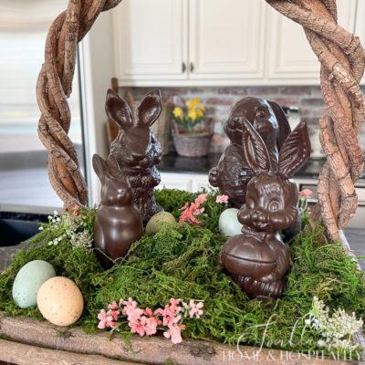 Quick and Easy Easter Table Decor and Vignette Ideas