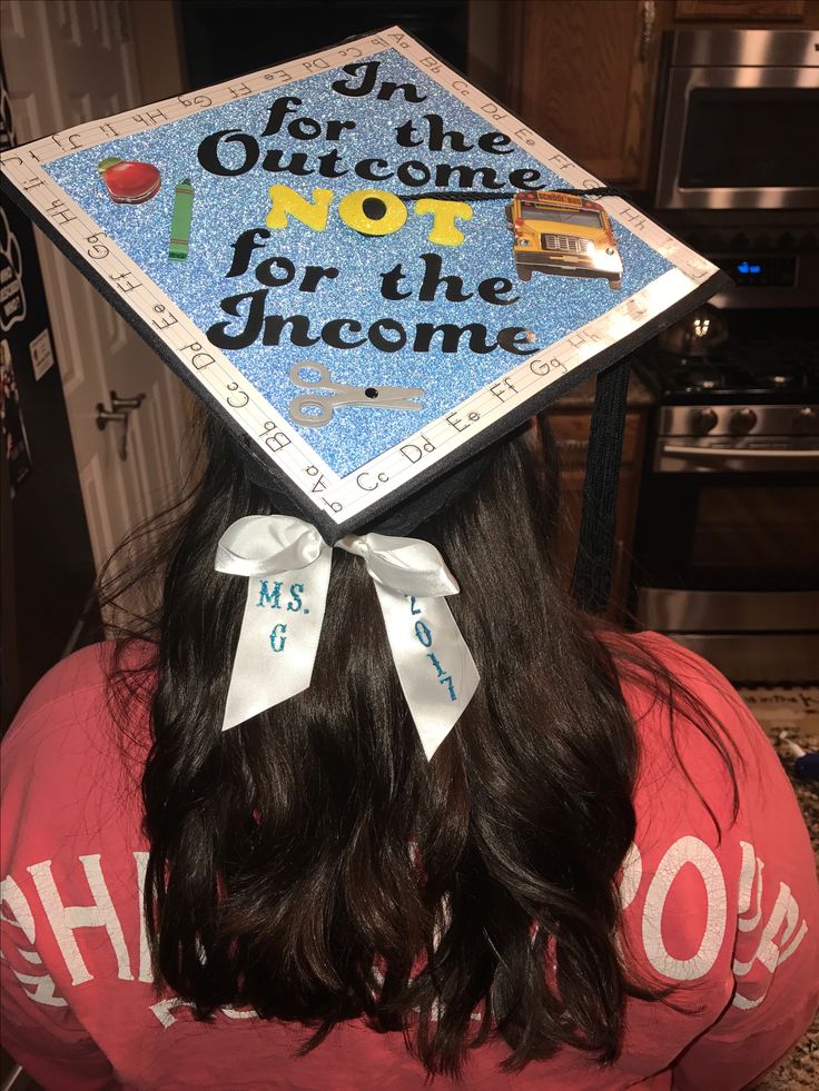 High school graduation store cap decoration ideas