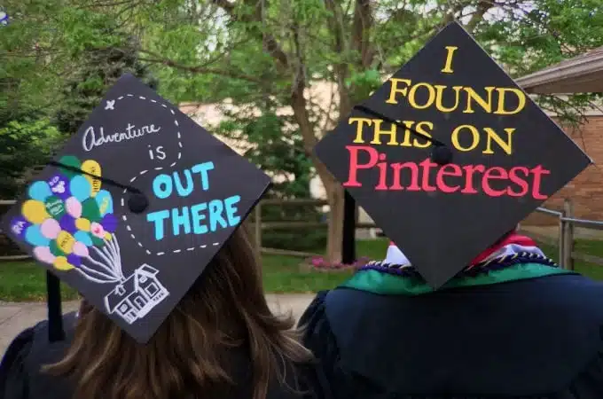 I found this on Pinterest grad cap
