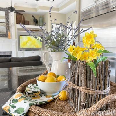 How to Add Cheerful Spring Color to Brighten Your Home on a Budget