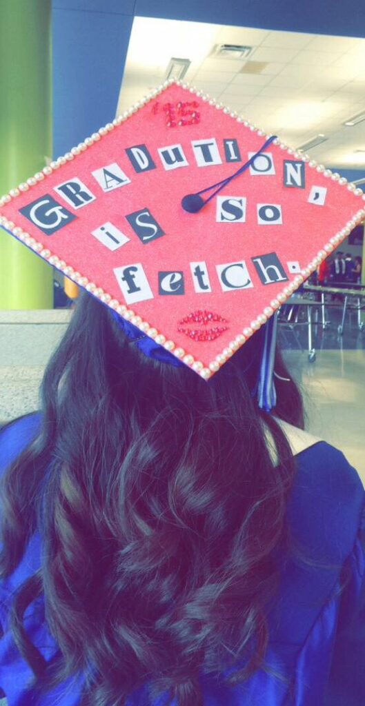 Mean Girls grad cap