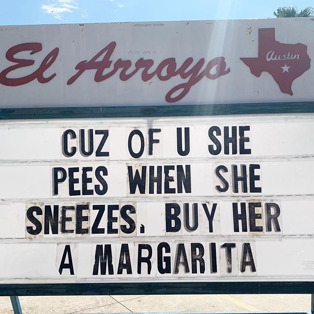 El Arroyo Mother's Day sign