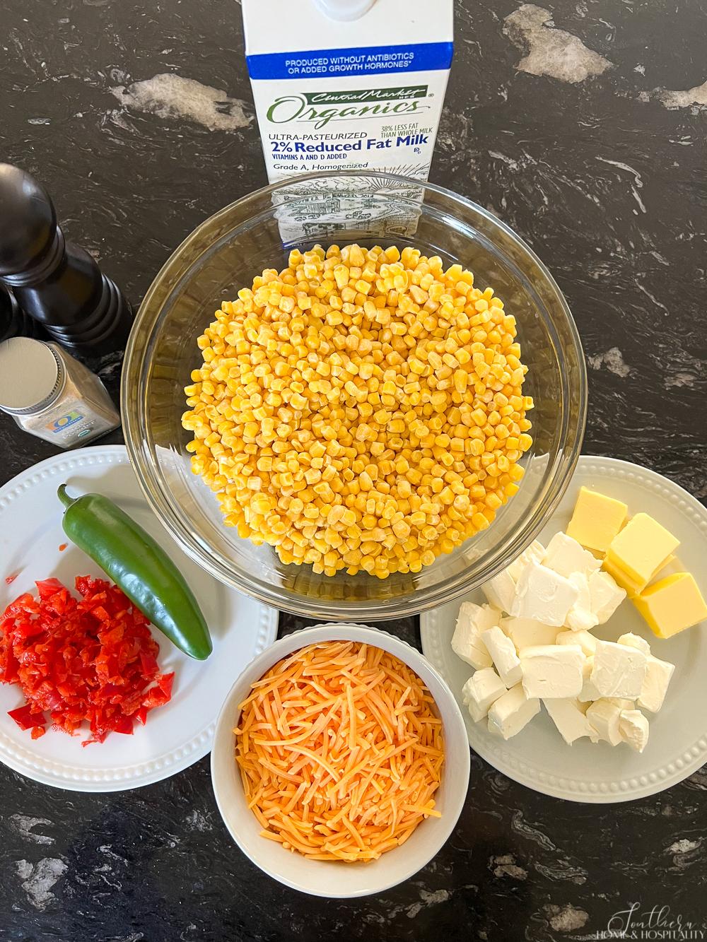 Creamy Jalapeno Corn Casserole Recipe (Easy Vegetable Side Dish)