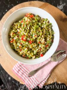 Easy Shoepeg Corn Salad Recipe (Classic Marinated Vegetable Salad)