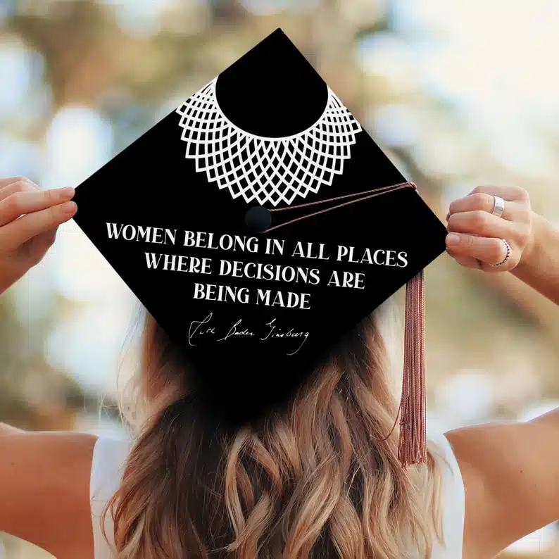 Grad cap cheap decoration ideas