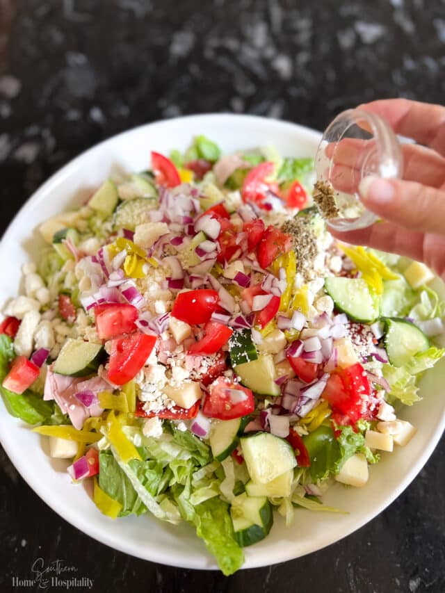 Chopped Antipasto Salad Recipe (Buca Di Beppo Copycat)