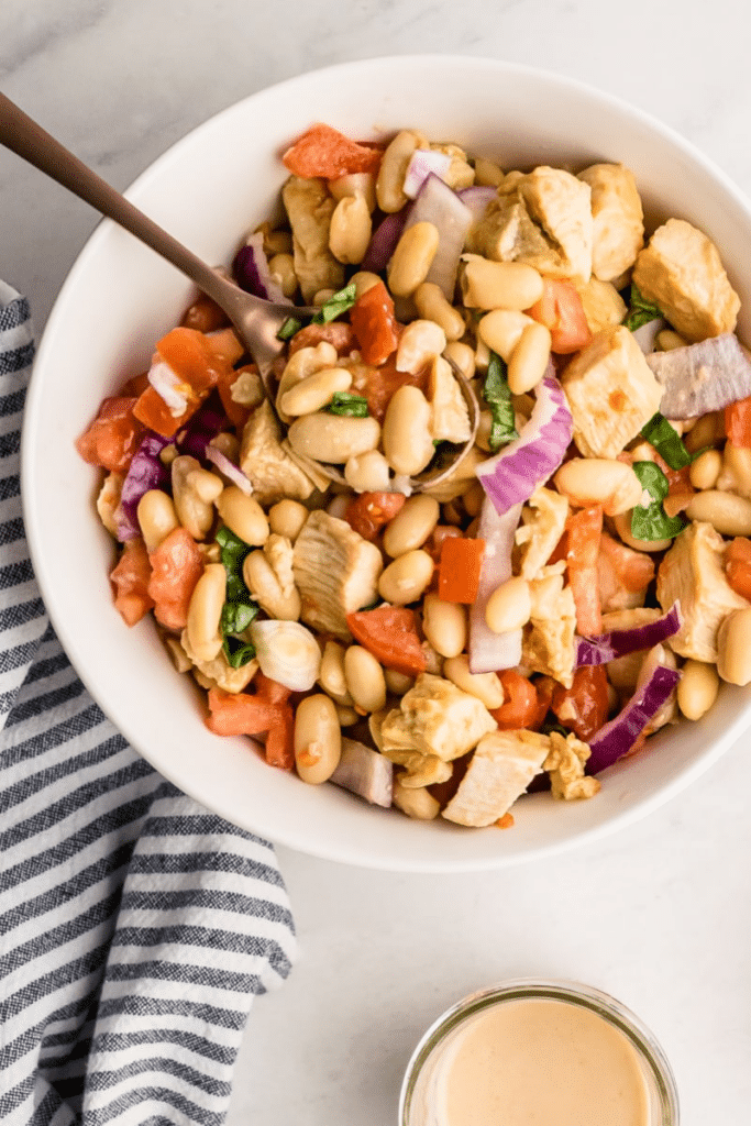 White Bean and Roasted Chicken Salad
