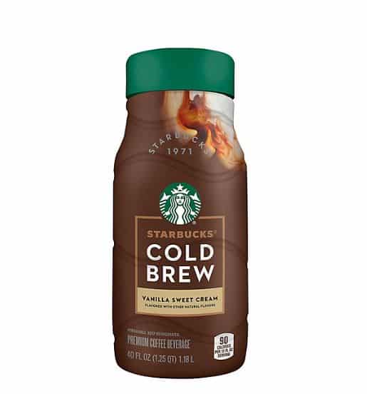 Starbucks Cold Brew Coffee Beverage