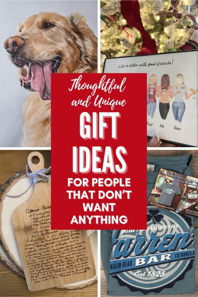 Thoughtful and unique gift ideas Pinterest graphic
