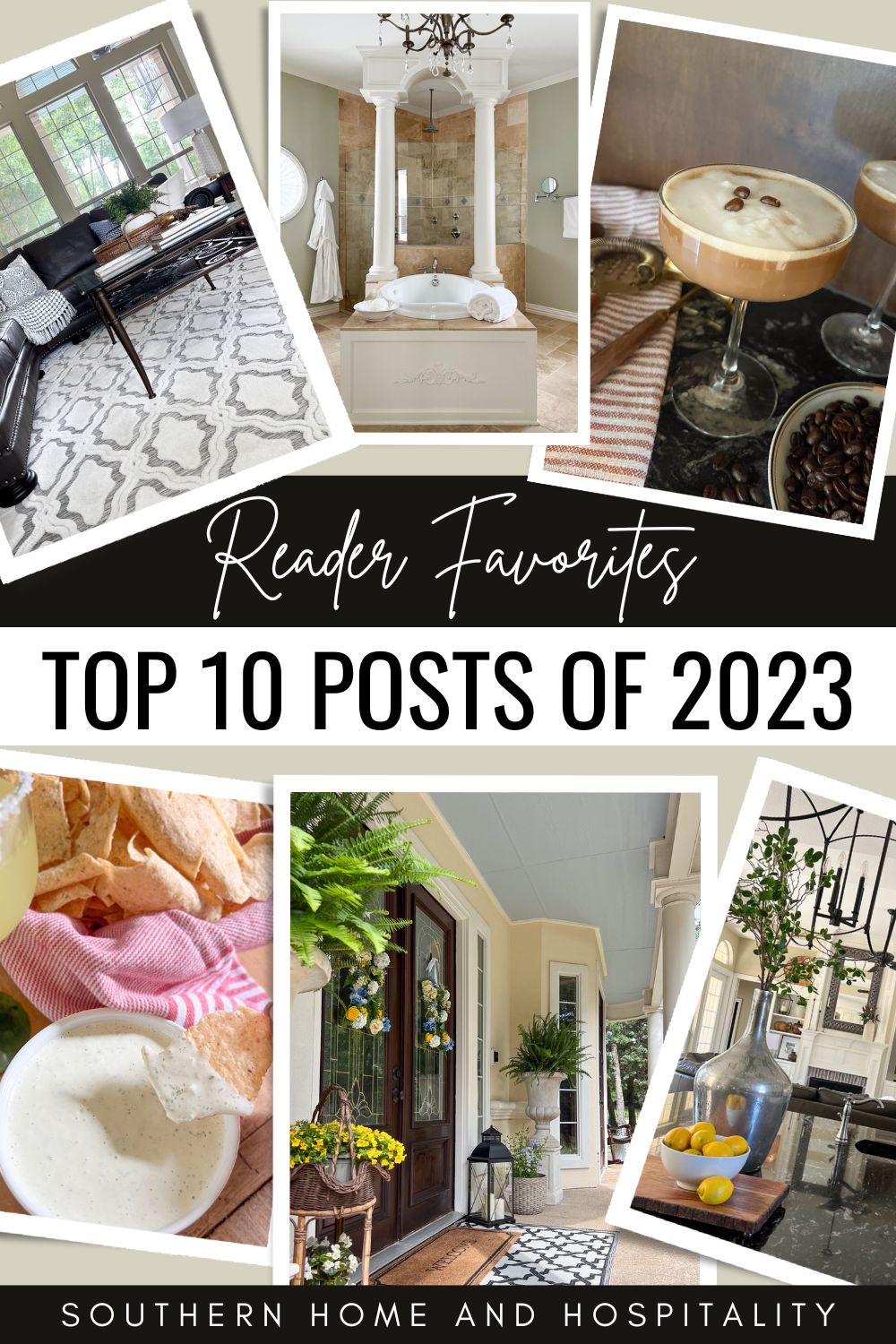 Top 10 Most Popular Blog Posts of 2023 on Southern Home & Hospitality