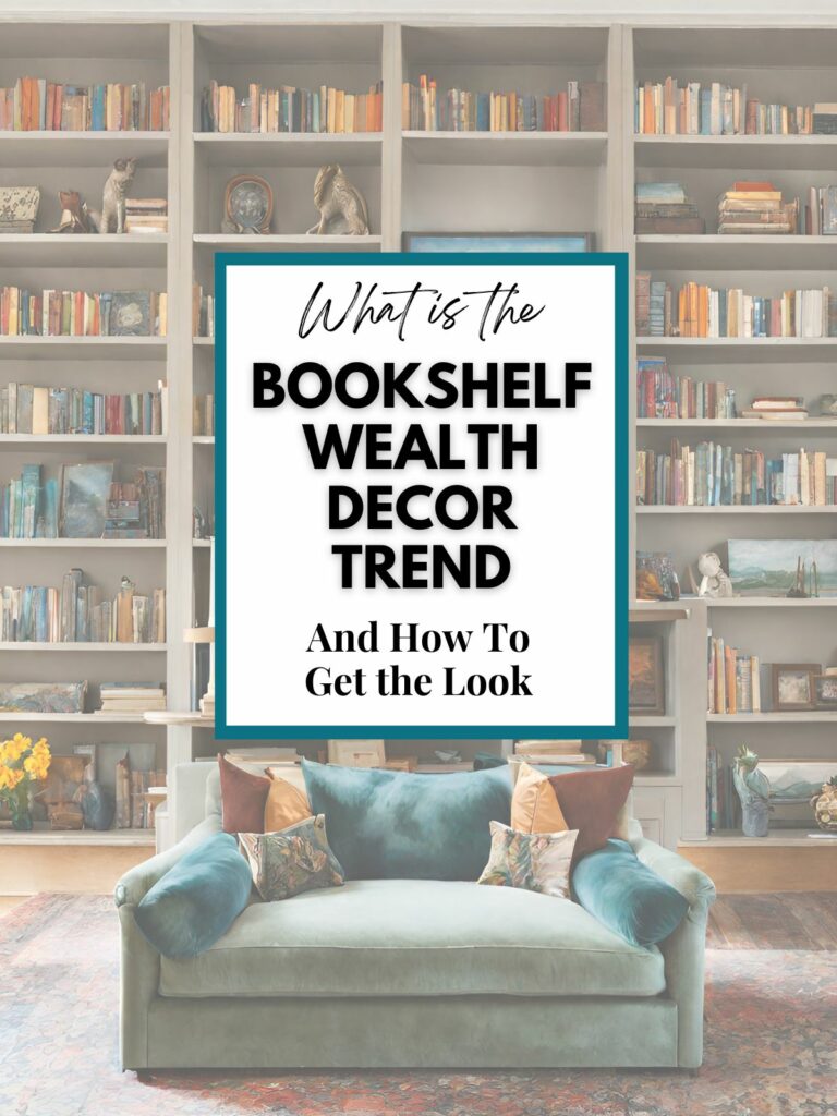 Bookshelf Wealth Trend Pinterest Pin