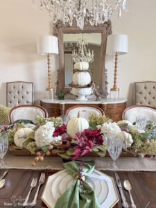 How to Style a Thanksgiving Dough Bowl Centerpiece in Minutes