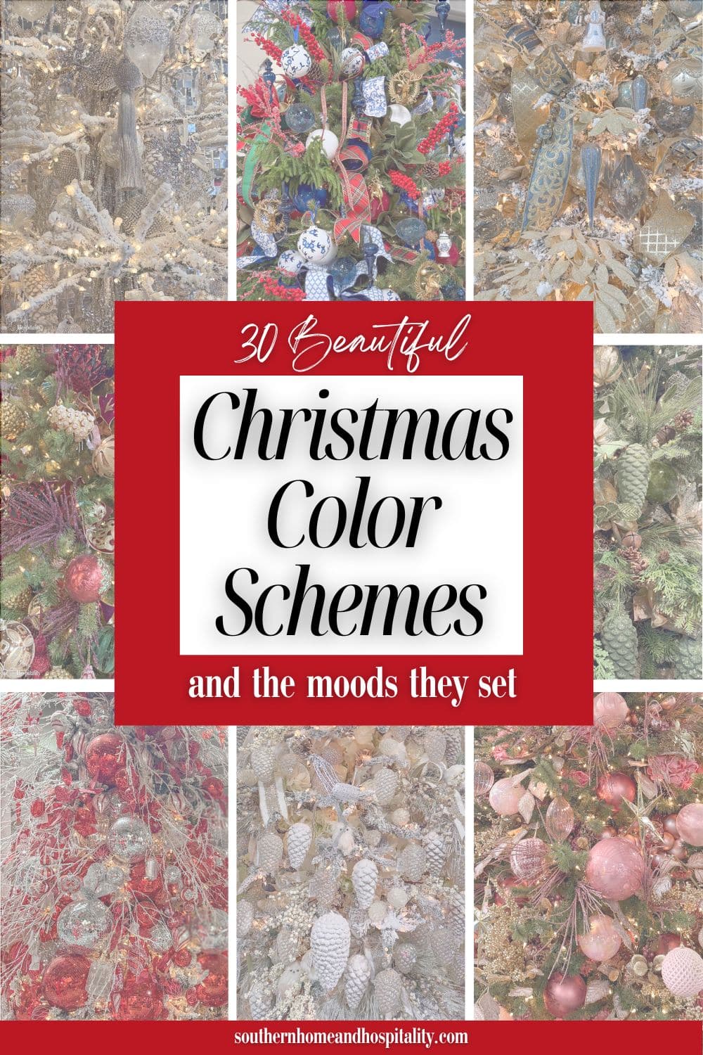30 Beautiful Christmas Color Themes and The Moods They Set