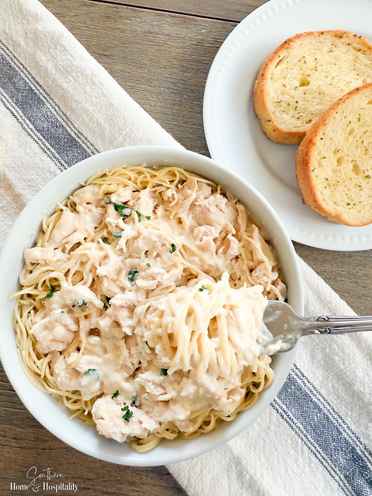 Angel Chicken Pasta