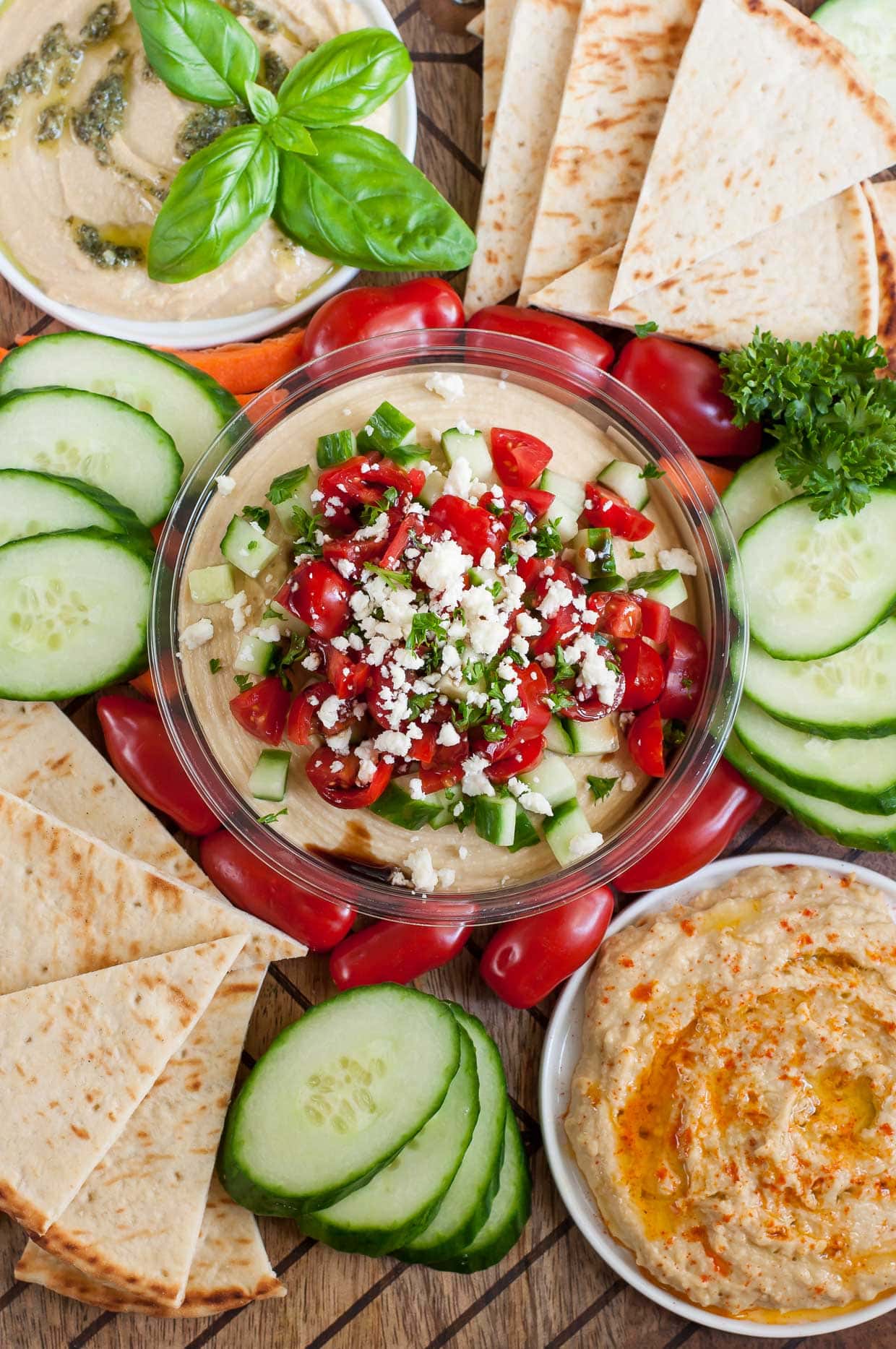 Mediterranean platter