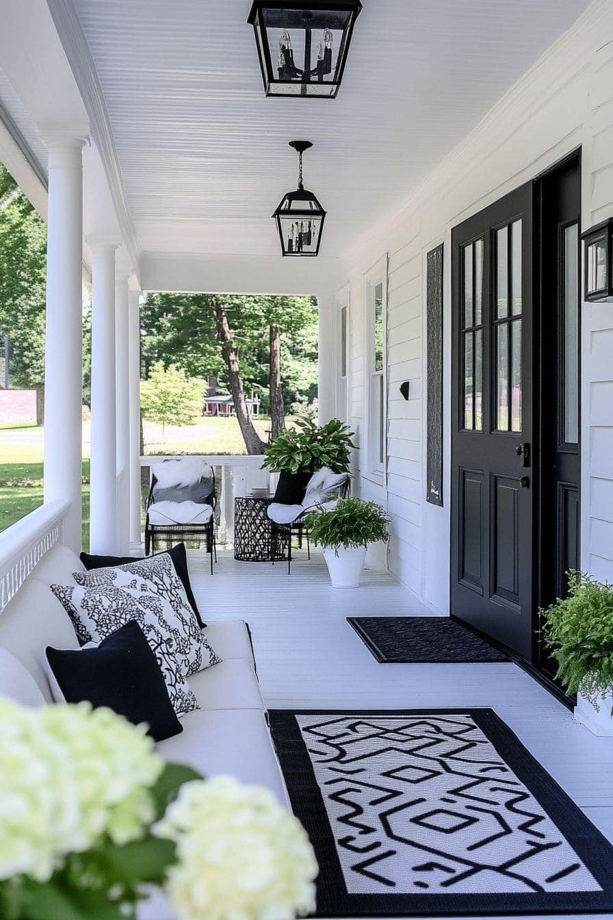 Beautiful front porch
