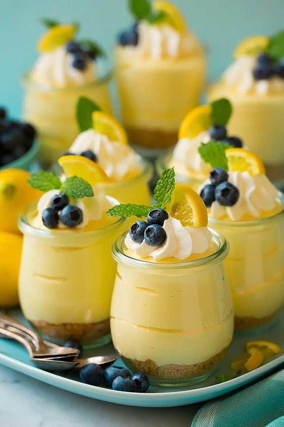 lemon cheesecake mousse