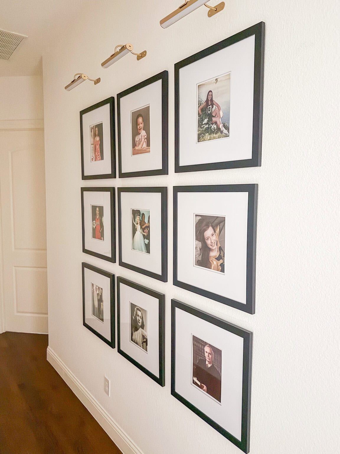 How to Hang a Gallery Wall the Easy Way (Without Extra Nail Holes)