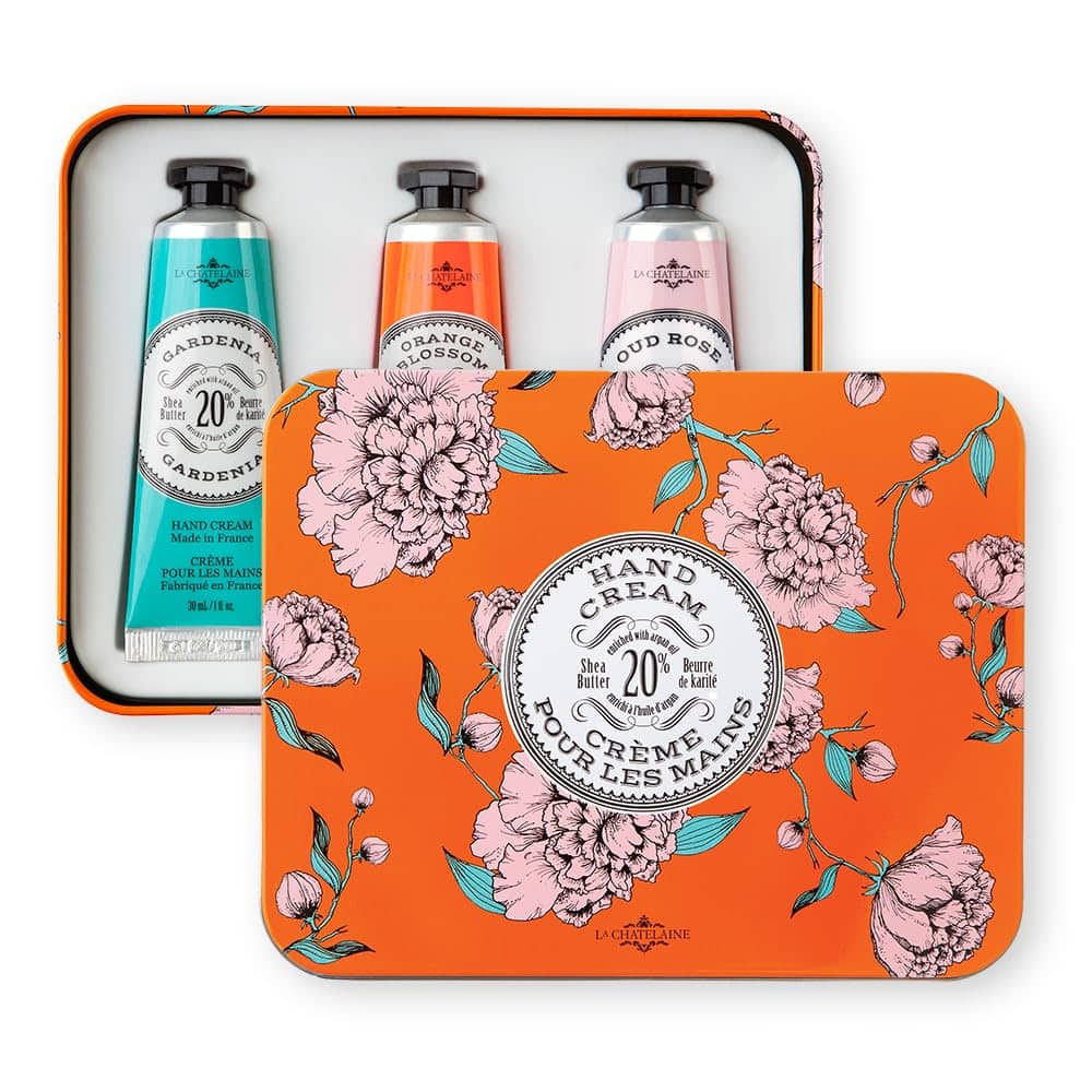 Hand cream tin
