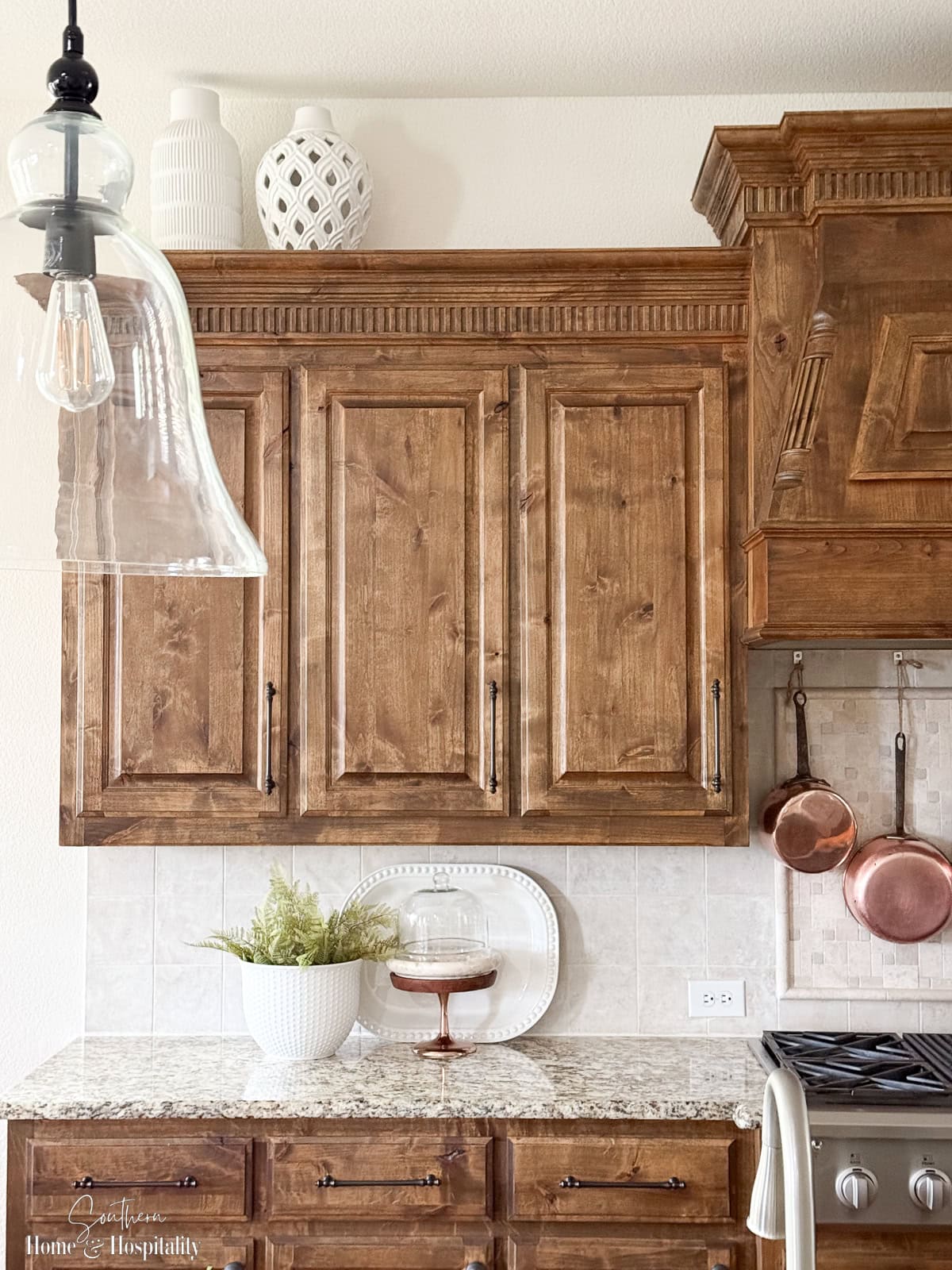 How to Decorate Above Kitchen Cabinets Without Looking Cluttered or Dated, image size:1200x1600