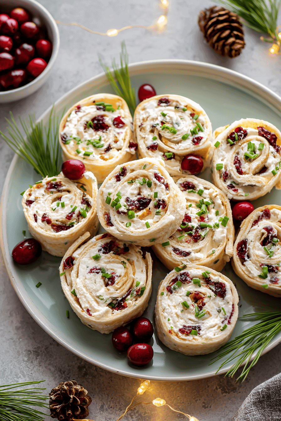 Cranberry rollups