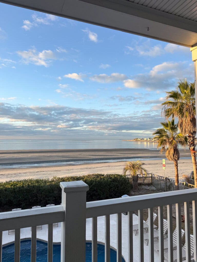 Isle of Palms beach house view