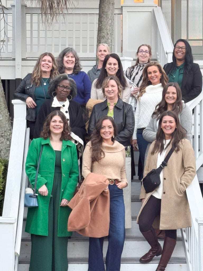 Bloggers at retreat