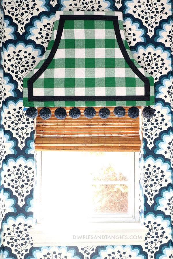 Pagoda style window cornice