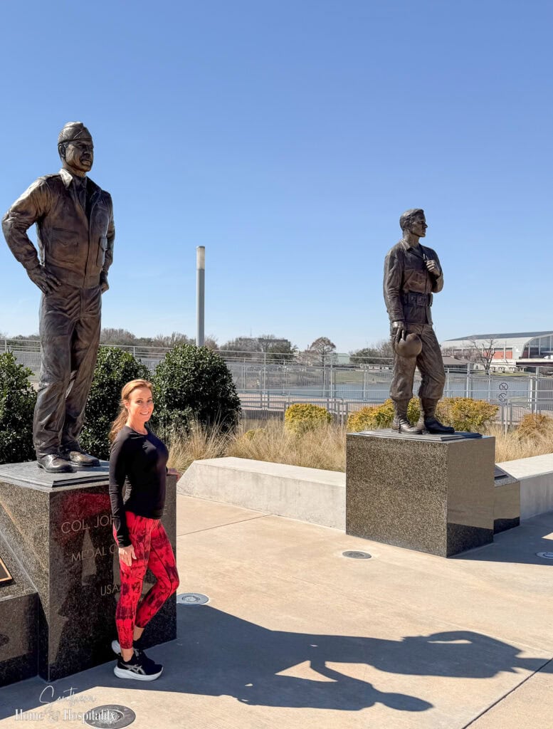 Baylor Campus statues