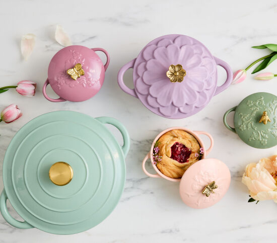 Spring colored serving dishes World Market