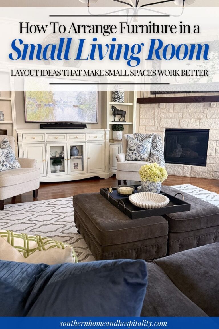 How to Arrange Furniture in a Small Living Room (Layout Ideas That Work)