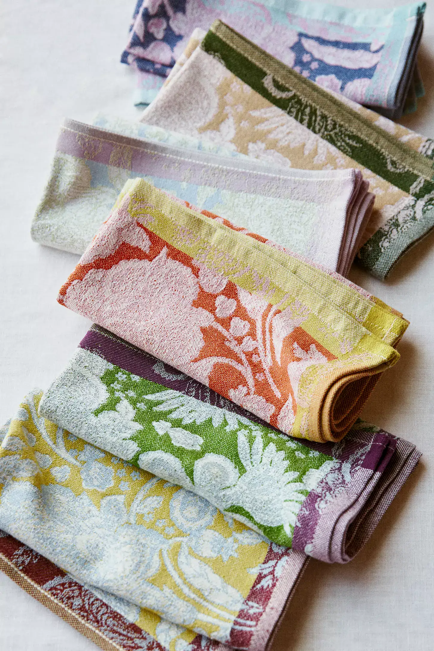 Anthropologie jacquard napkins