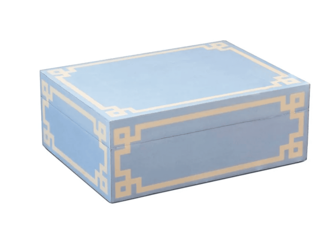 Blue decorative box