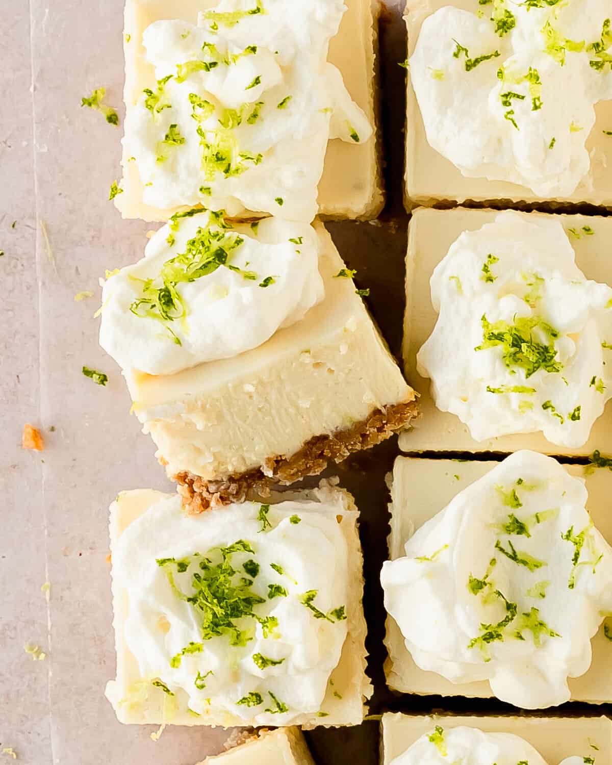 Key lime bars