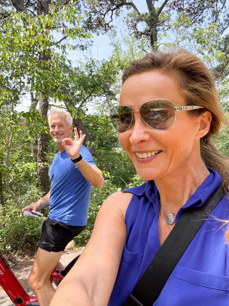 Riding bikes on the Cape